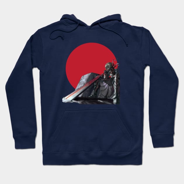 Dark Saber Hoodie by Hi Monday